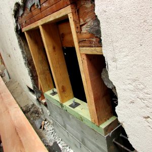 Shoring, Foundation up to Code